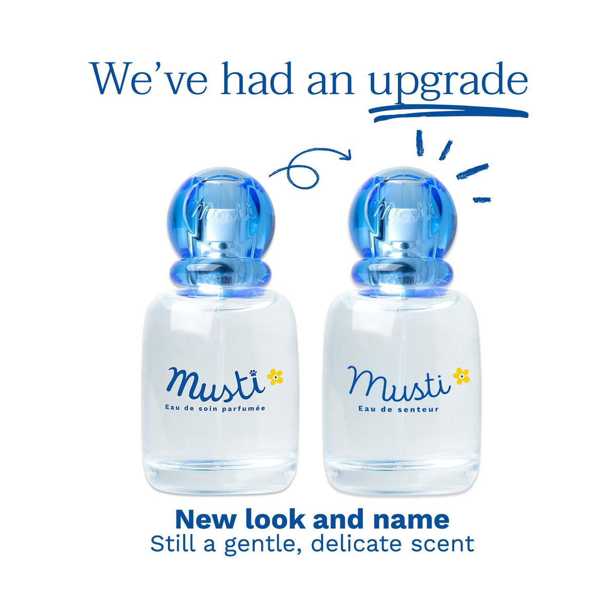 Mustela Musti Baby Plant-Based Perfume & Cologne Spray, Alcohol-Free