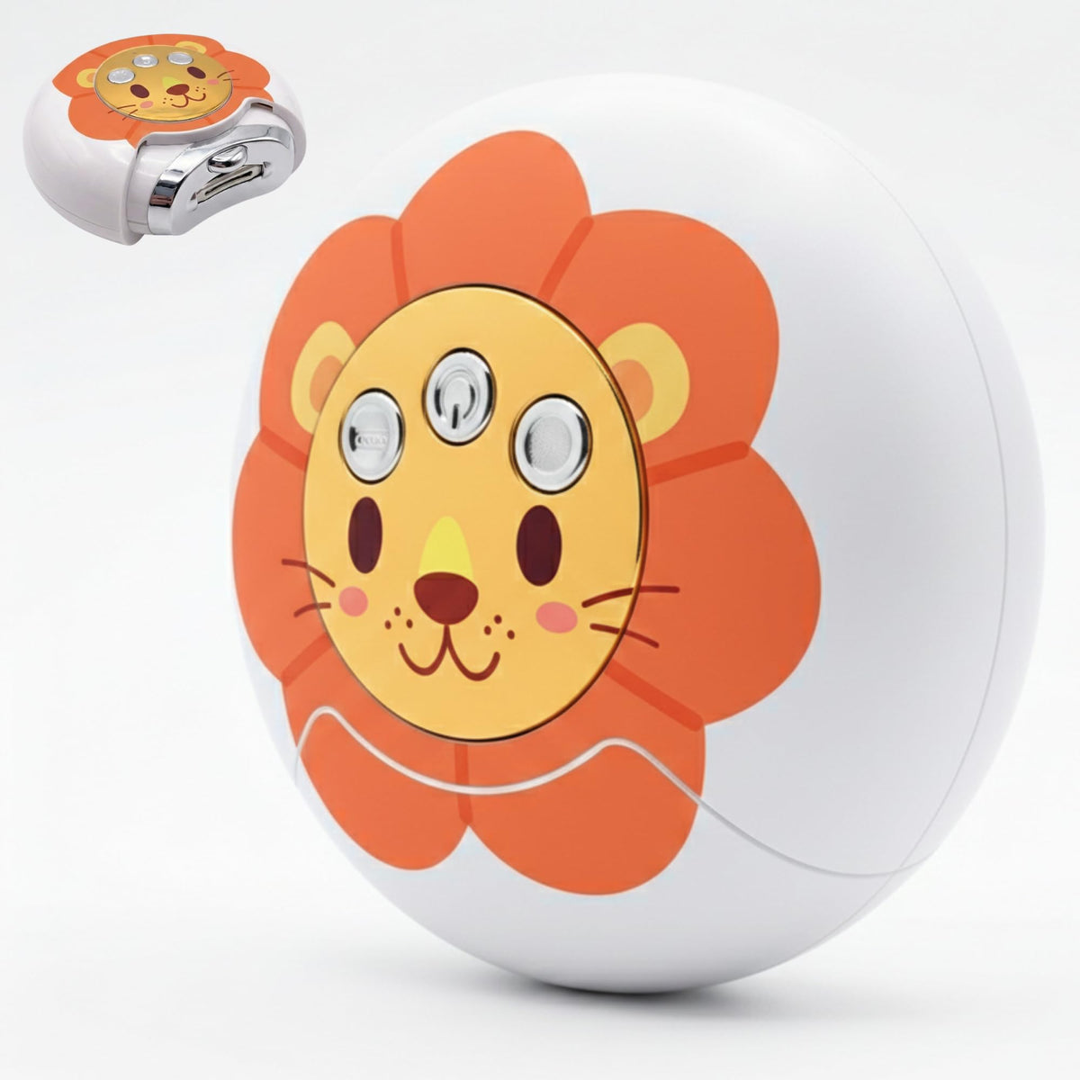 JiggleBoo Electric Baby Nail Clipper with LED Light