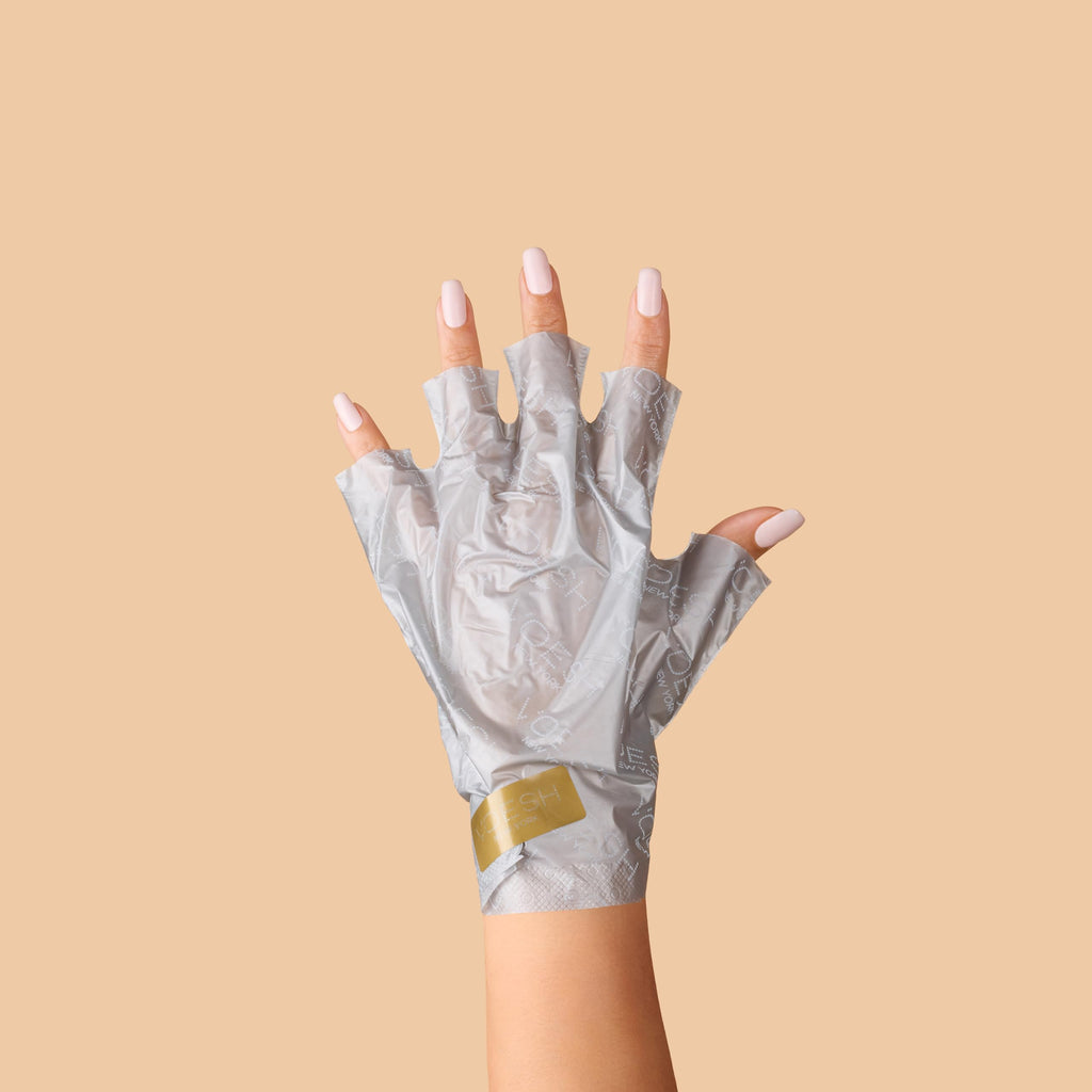 Voesh Collagen Gloves and Socks, Single-Use Hand and Foot Treatment