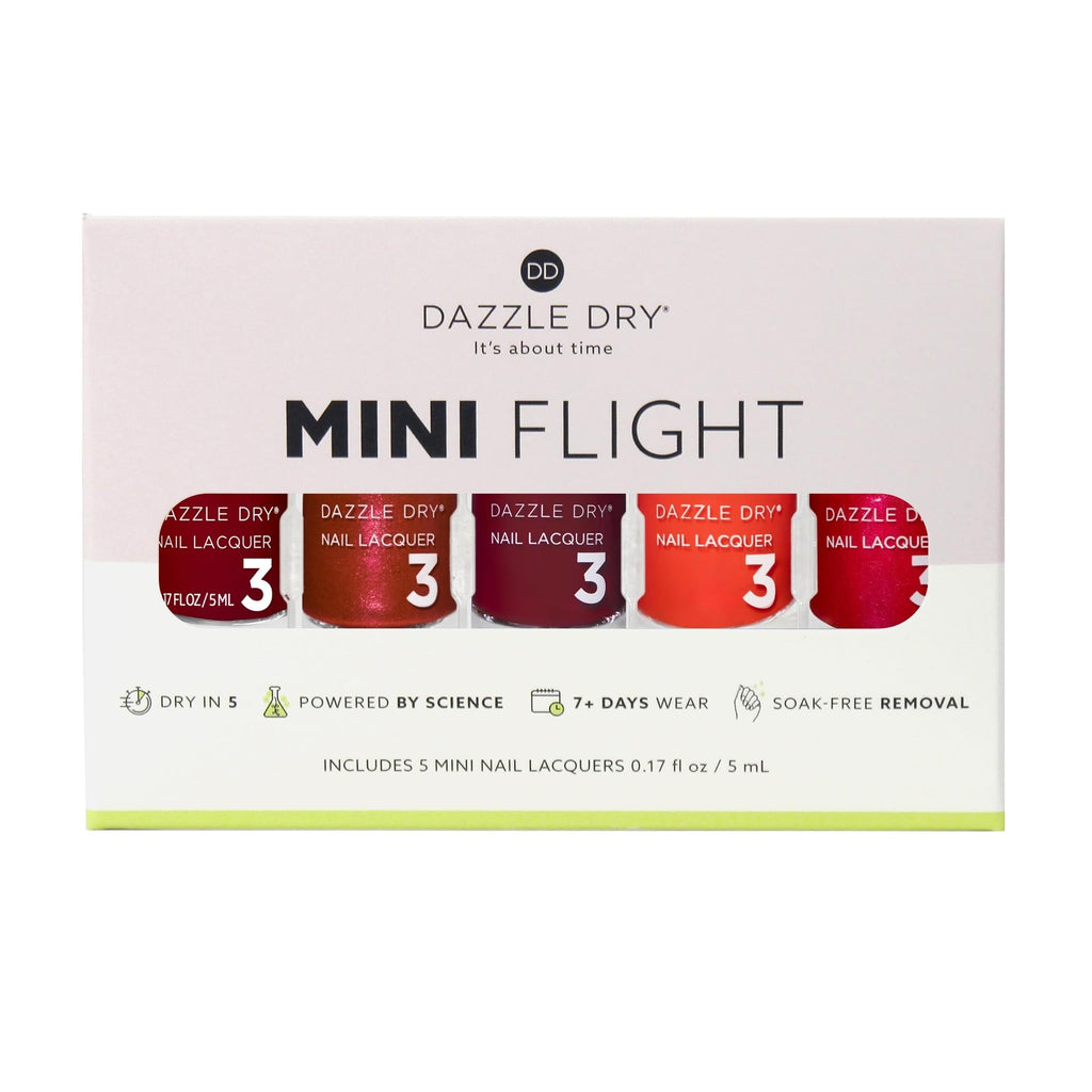 Dazzle Dry Mini Nail Lacquer Flight – Fast-Drying Nail Color Collection