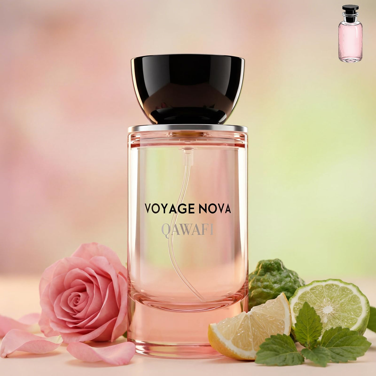 Voyage Nova Eau de Parfum for Women, Lychee, Rose & Patchouli