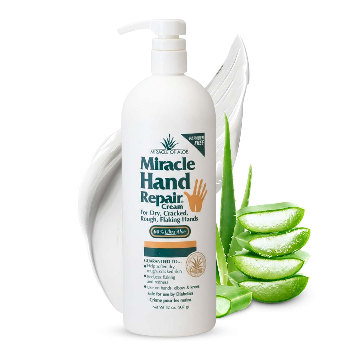 Miracle Hand Repair Cream with 60% Aloe Vera