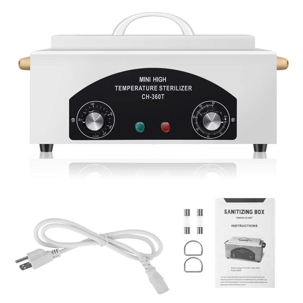 High Temperature Metal Tool Cleaning Box, 110V 300W, 1.5L Timer