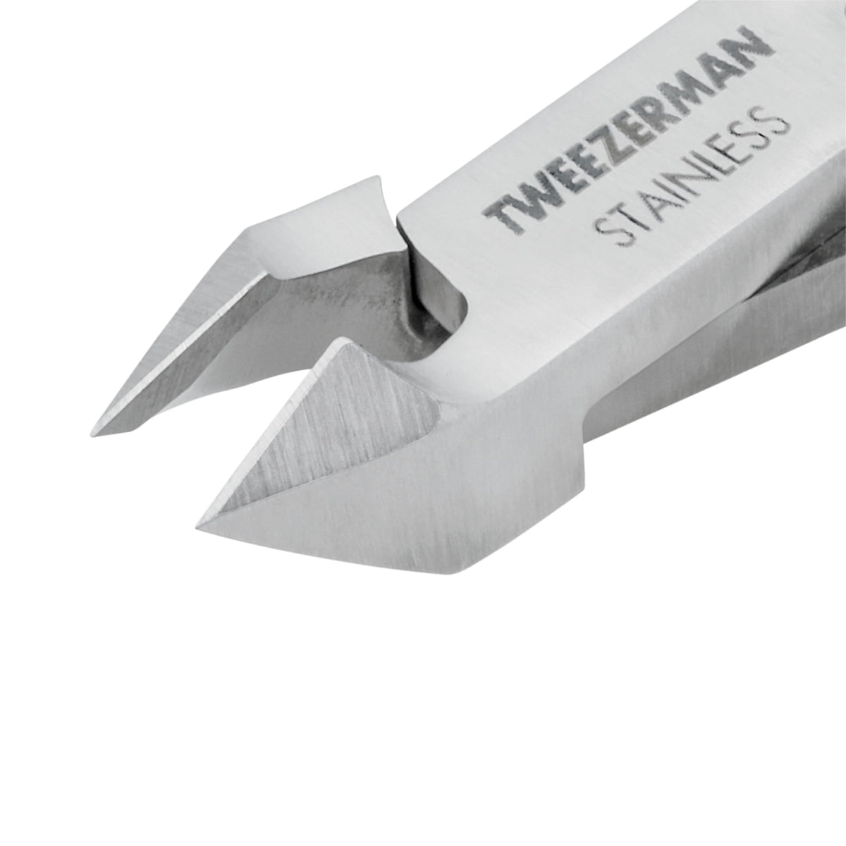 Tweezerman Great Grip Cuticle Nipper Black Stainless Steel