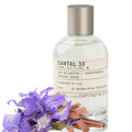 33 SANTAL Eau de Parfum Spray, Woody Spicy Leather Fragrance, 100ml