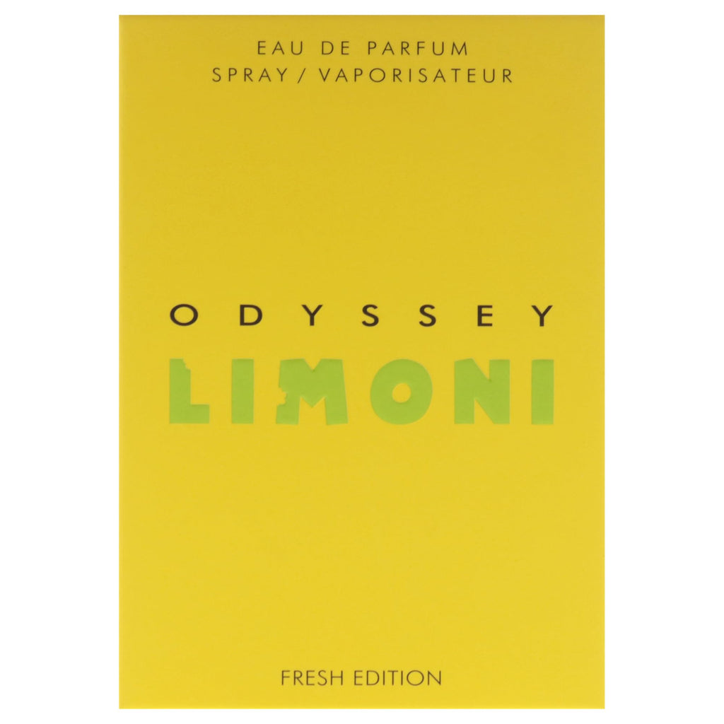 Armaf Odyssey Limoni Fresh Edition Eau de Parfum for Men, 3.3 oz