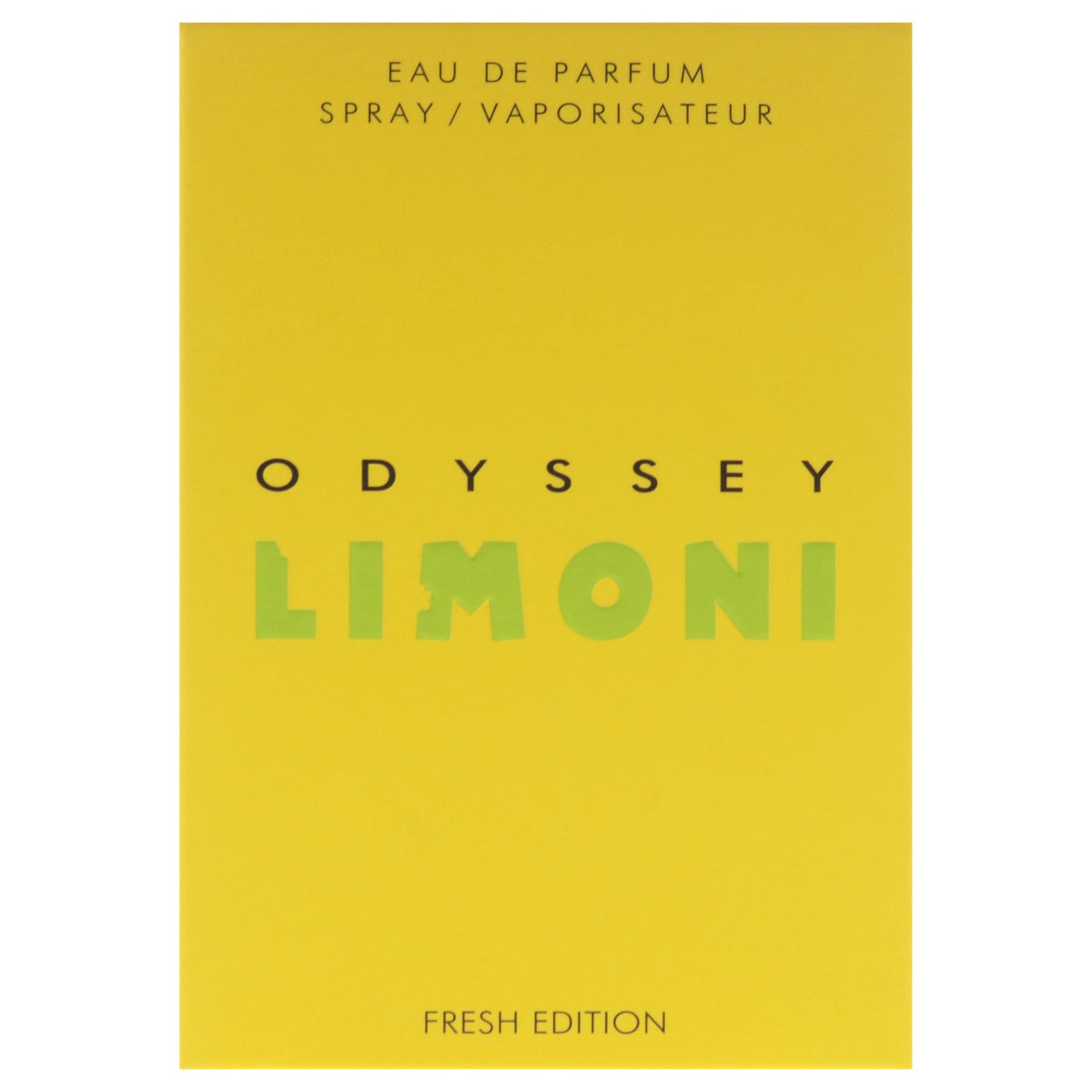 Armaf Odyssey Limoni Fresh Edition Eau de Parfum for Men, 3.3 oz