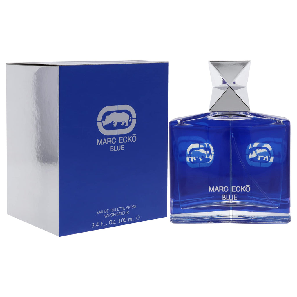 Marc Ecko Blue Eau de Toilette for Men, 3.4 fl oz Spray