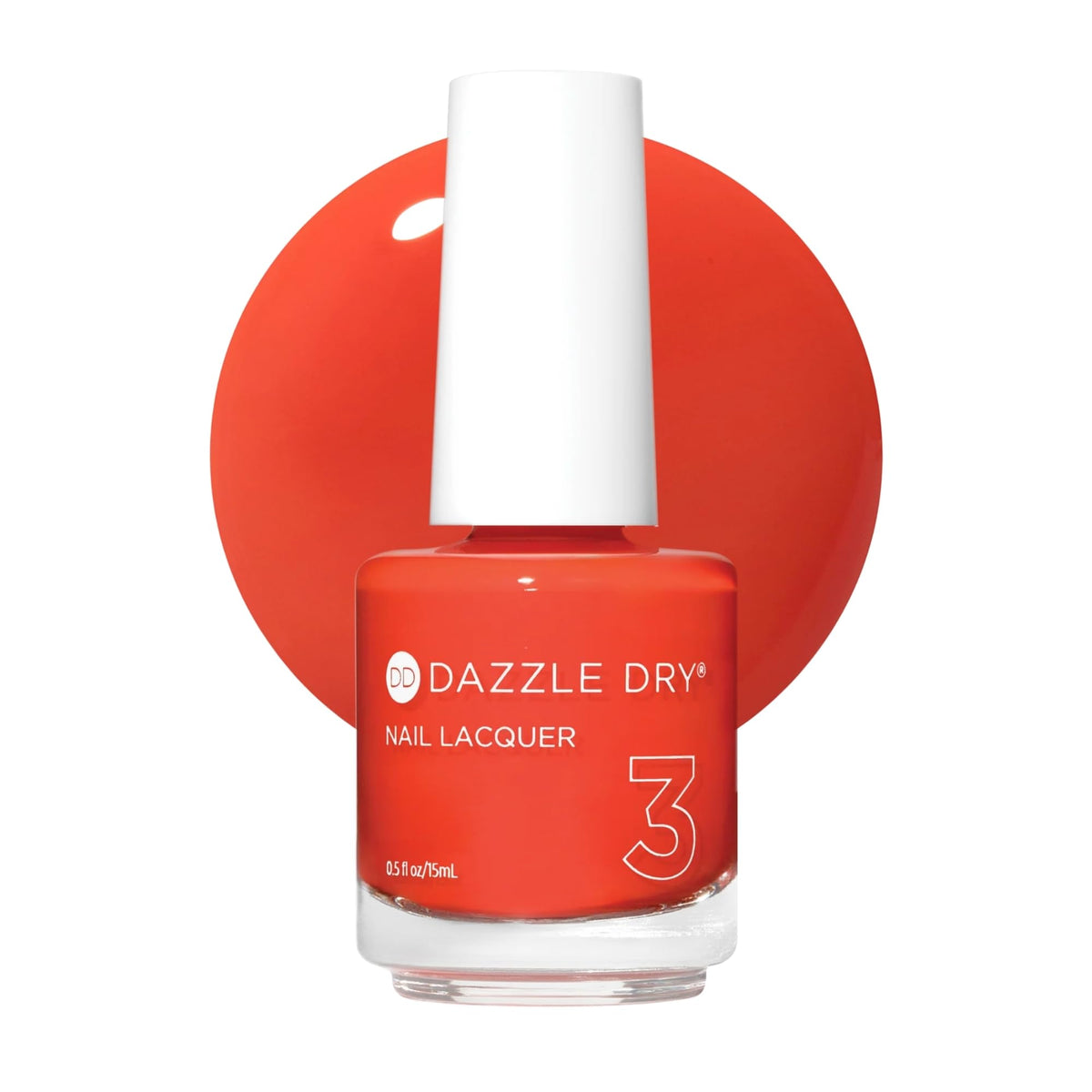 Dazzle Dry Nail Lacquer Step 3 – Red Hot Chili, 0.5 fl oz