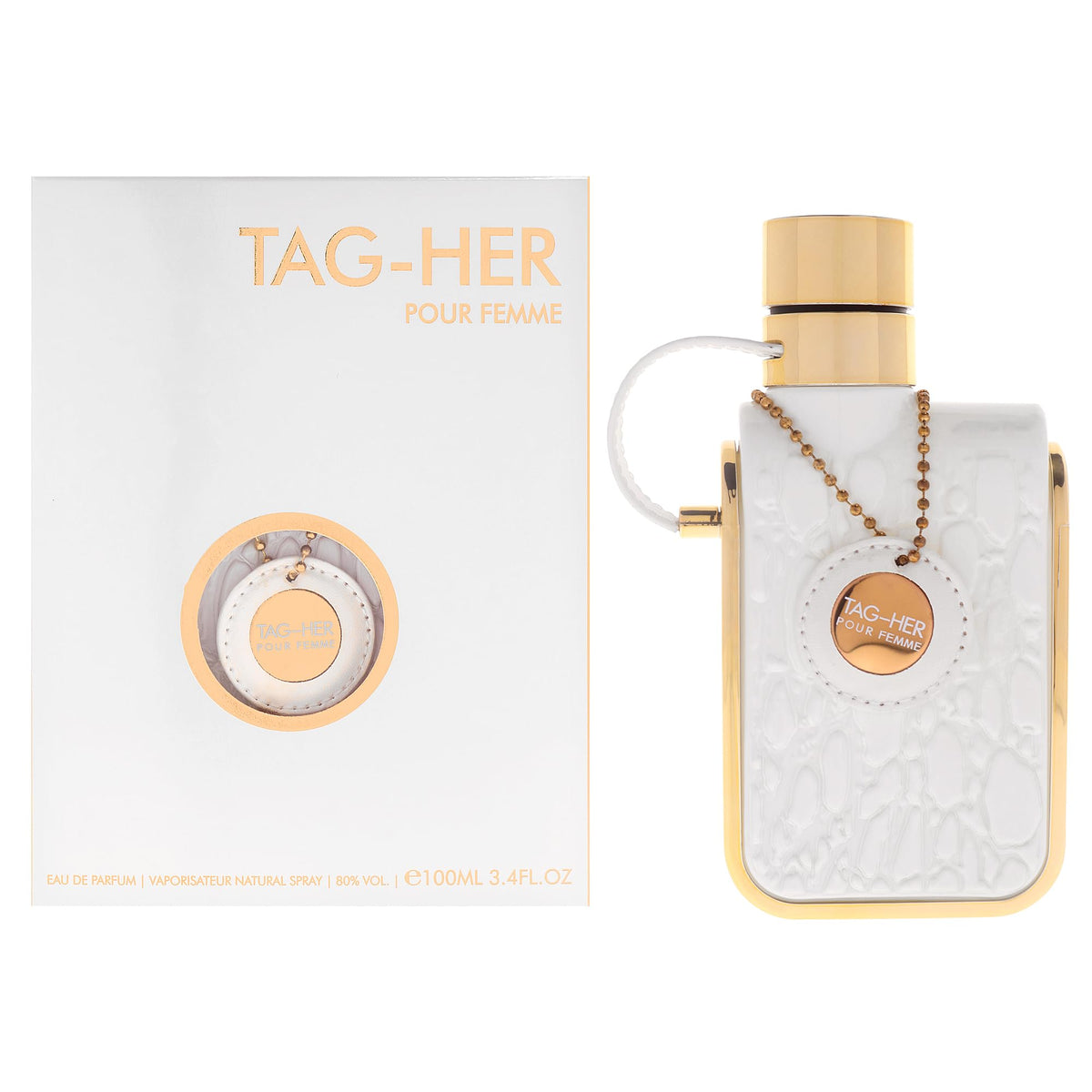 Tag Her by Armaf for Women Eau de Parfum Spray, 3.4 oz