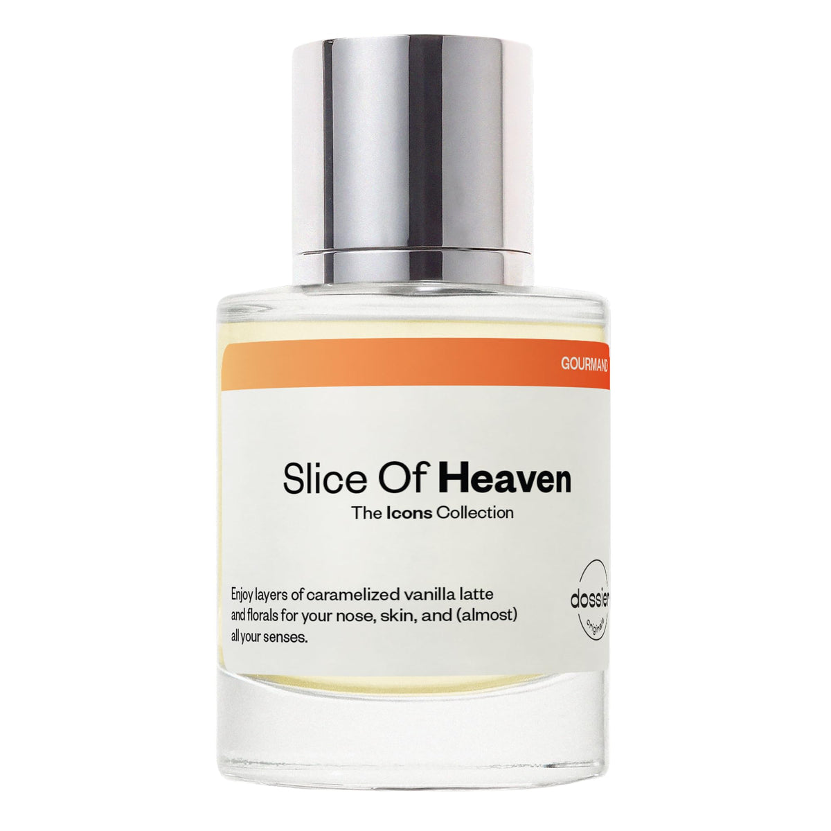 Dossier Originals Slice of Heaven Sweet Almond Vanilla Eau de Parfum for Women, 50ml