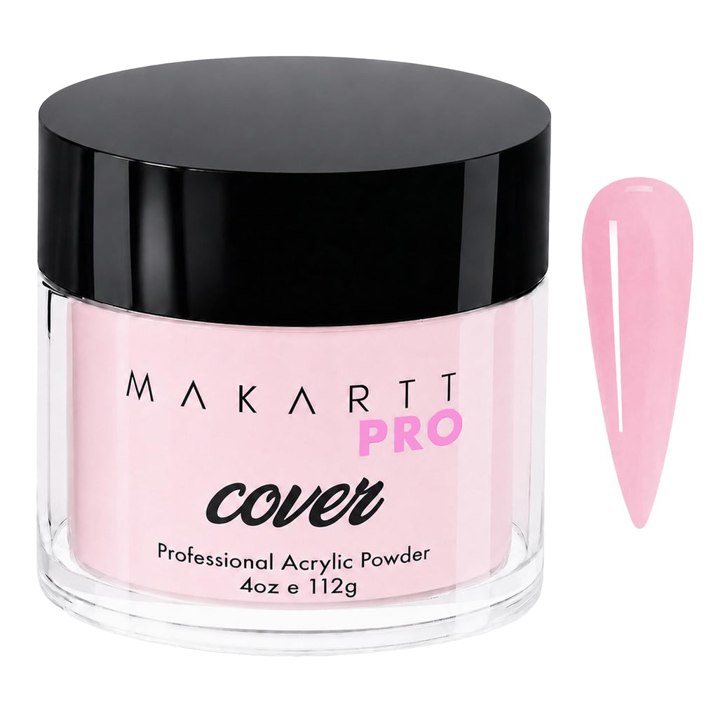 MakarttPro Acrylic Cover Powder for Nail Extensions, 112g/4oz
