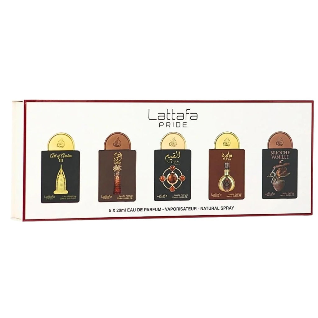 Lattafa Pride Collection No. 3 Gift Set with Five Eau de Parfum Sprays