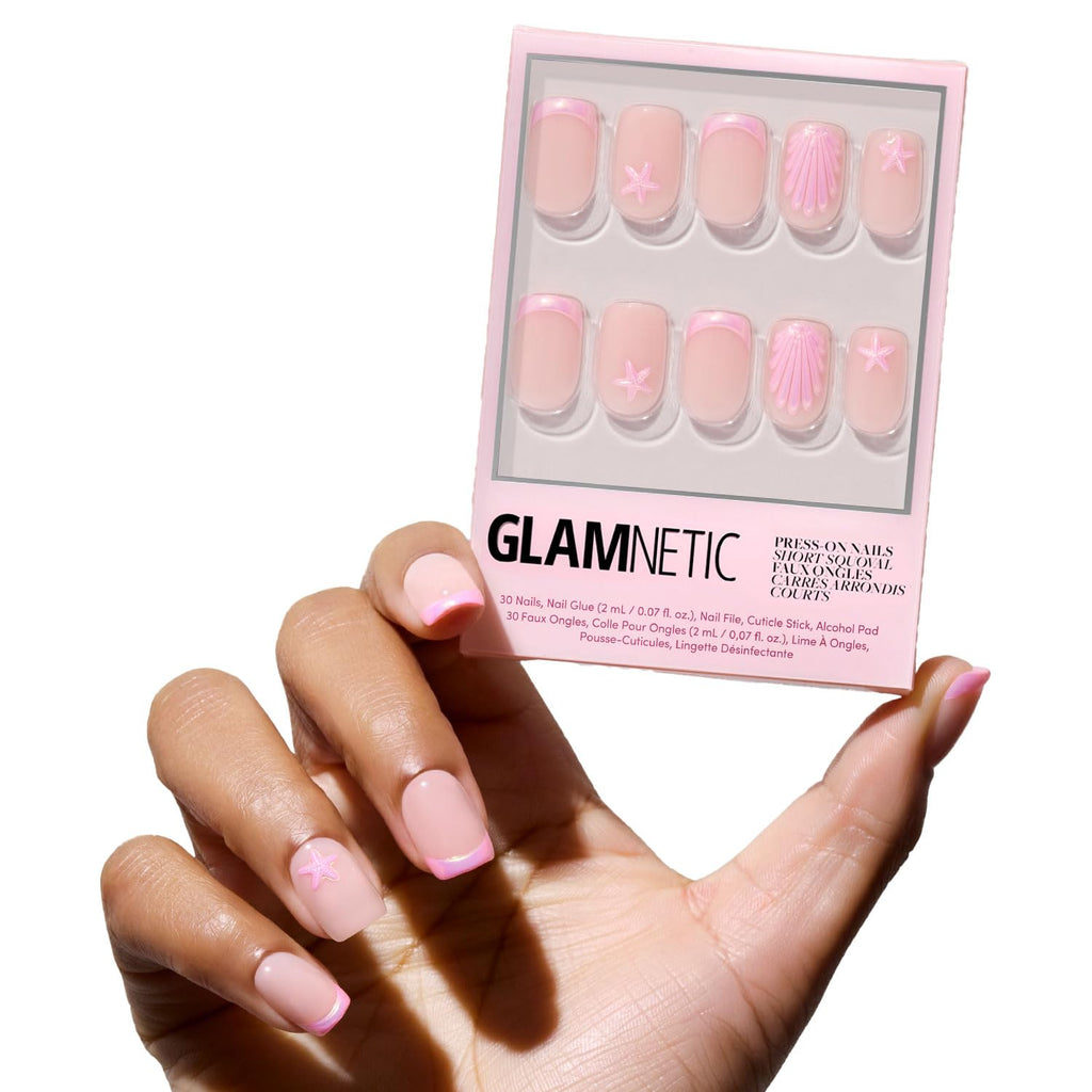 Glamnetic Press-On Nails Salon-Style Reusable Nail Kit