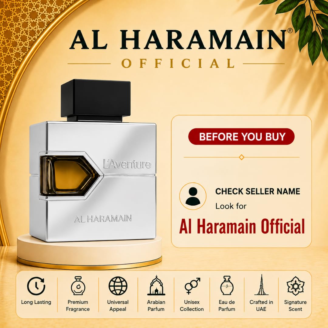 Al Haramain L'aventure Eau de Parfum Spray for Men