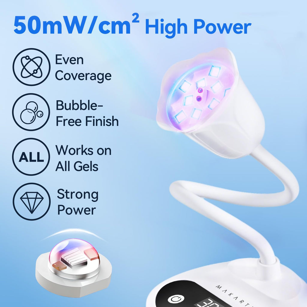 Makartt UV LED Nail Lamp for Gel Curing