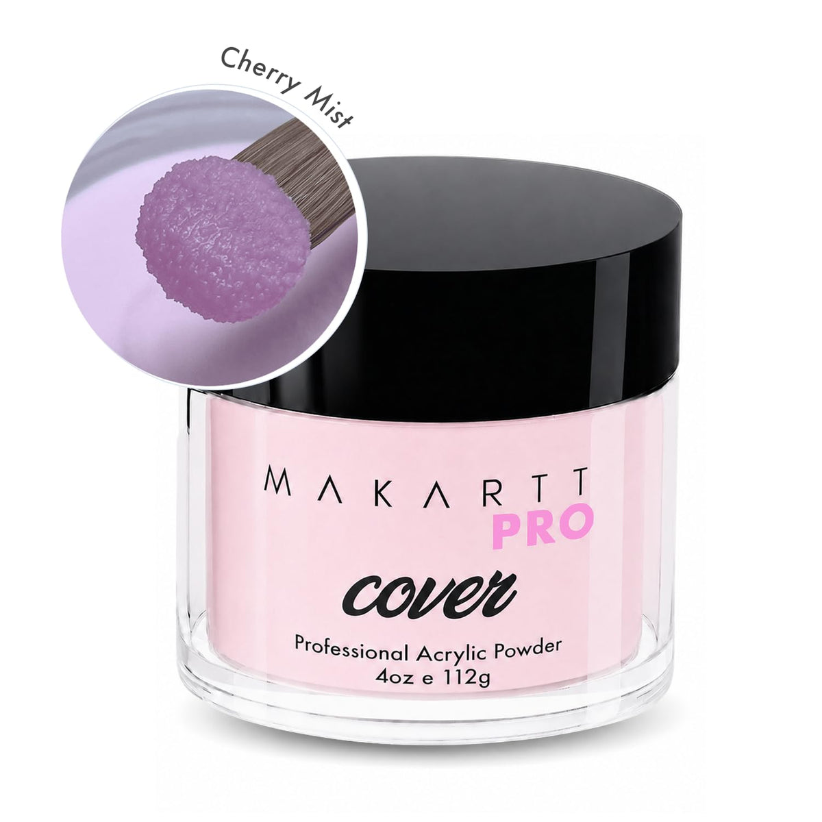 MakarttPro Acrylic Cover Powder for Nail Extensions, 112g/4oz