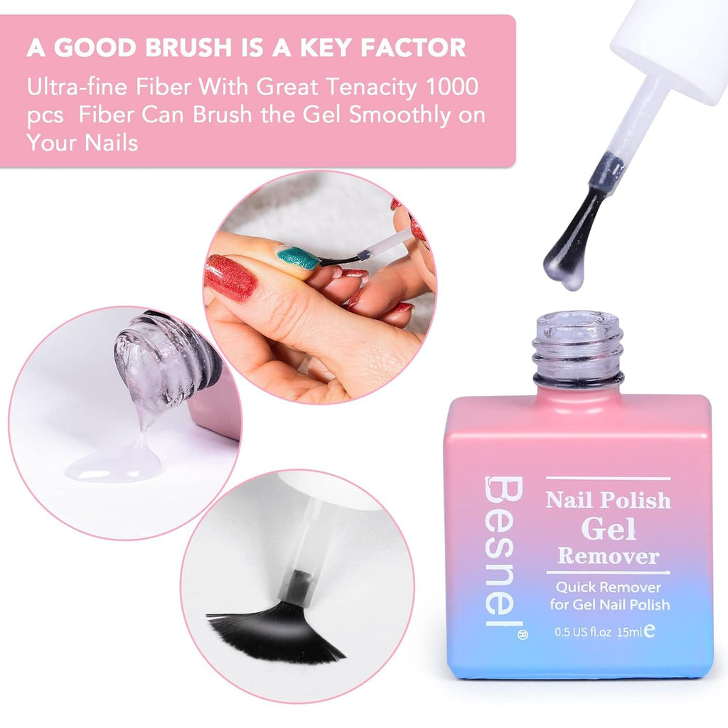 0.5 Fl Oz Gel Nail Polish Remover