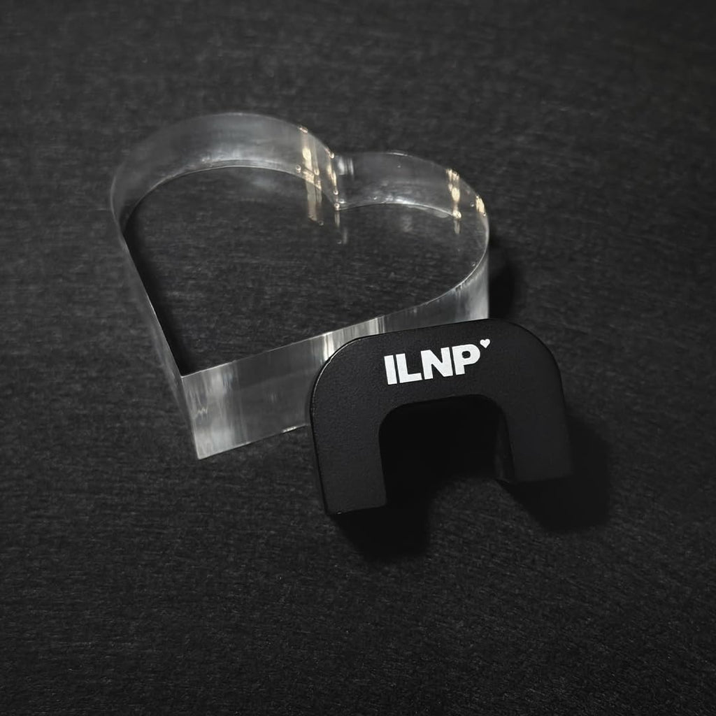ILNP Black U Magnet Nail Art Tool for Velvet and Aura Effects