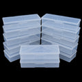 Lokyango Clear Plastic Nail Tool Storage Box