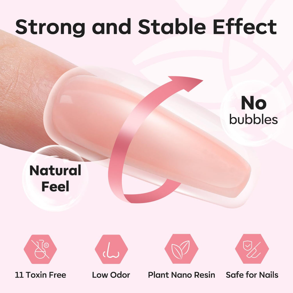 Modelones Poly Nail Gel Kit for Nail Extensions