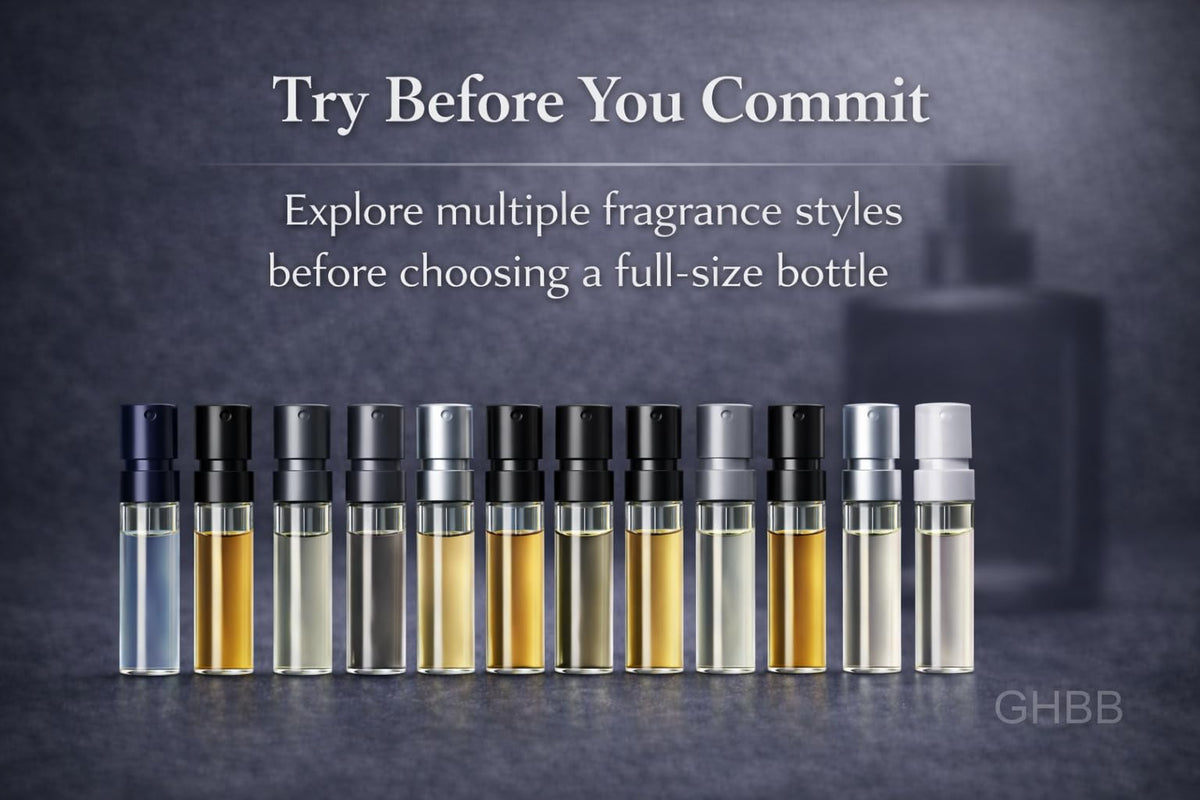 Men's Designer Cologne Sampler Set – 11 Fragrance Sample Vials
