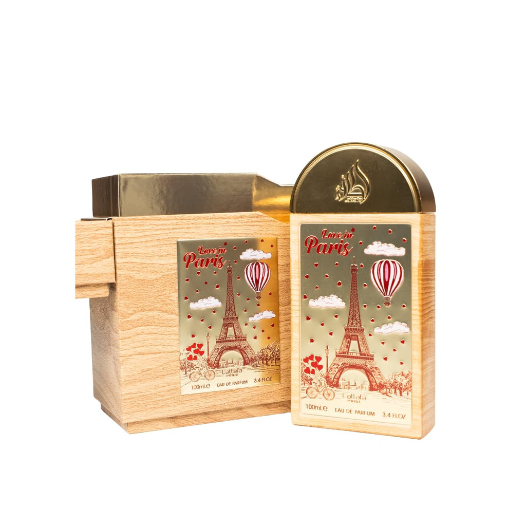 Lattafa Pride Love In Paris Eau De Parfum 100ML Unisex Gourmand Fragrance