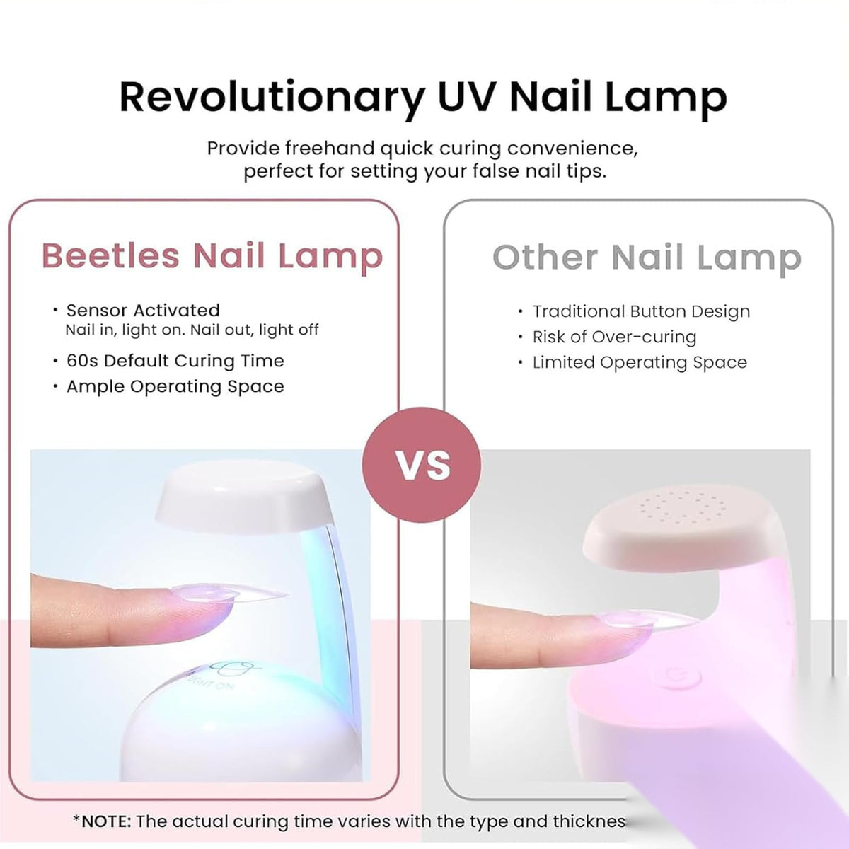 Beetles False Nail Tips for DIY Nail Extensions