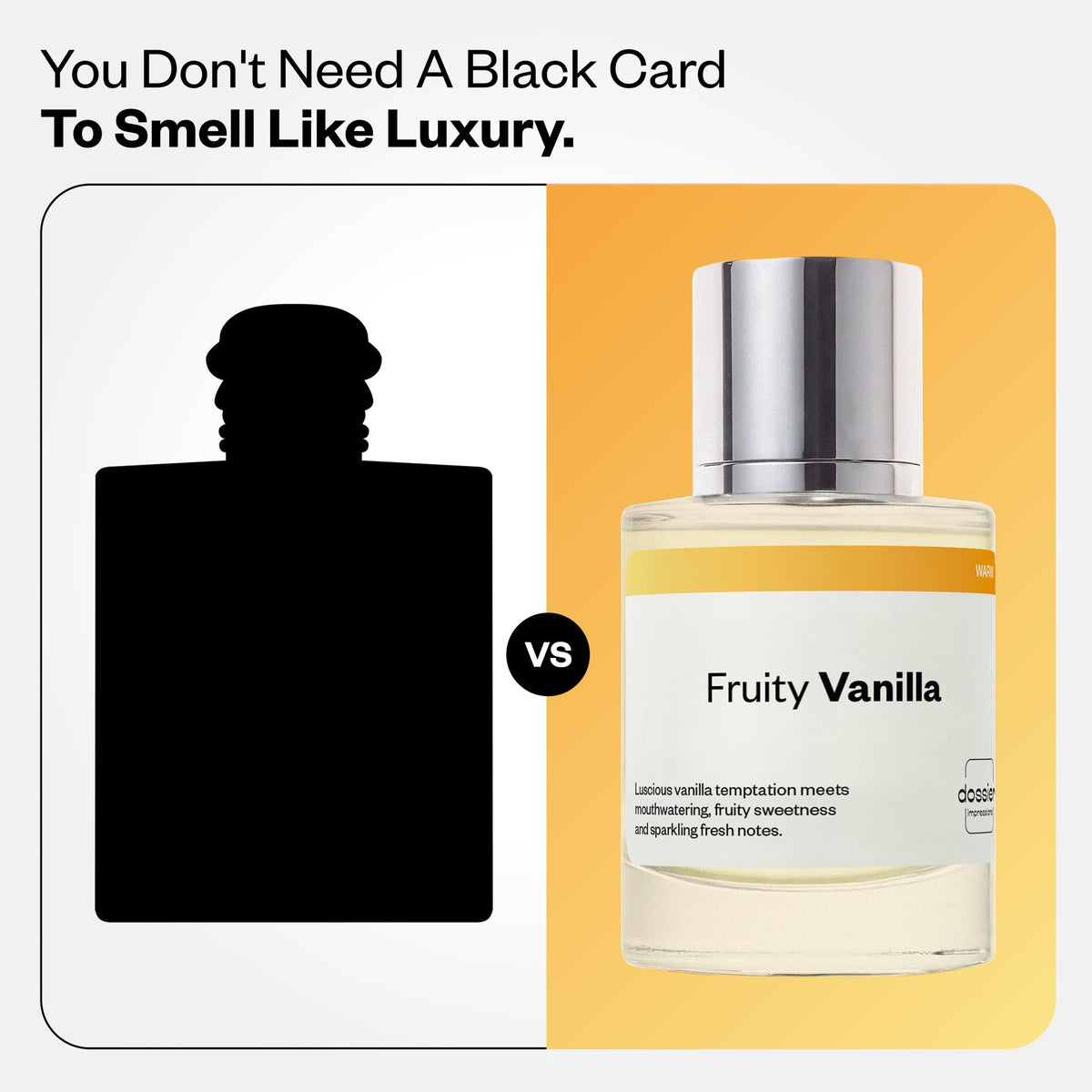 Dossier Fruity Vanilla Eau de Parfum Inspired by Goddess, 1.7 fl oz