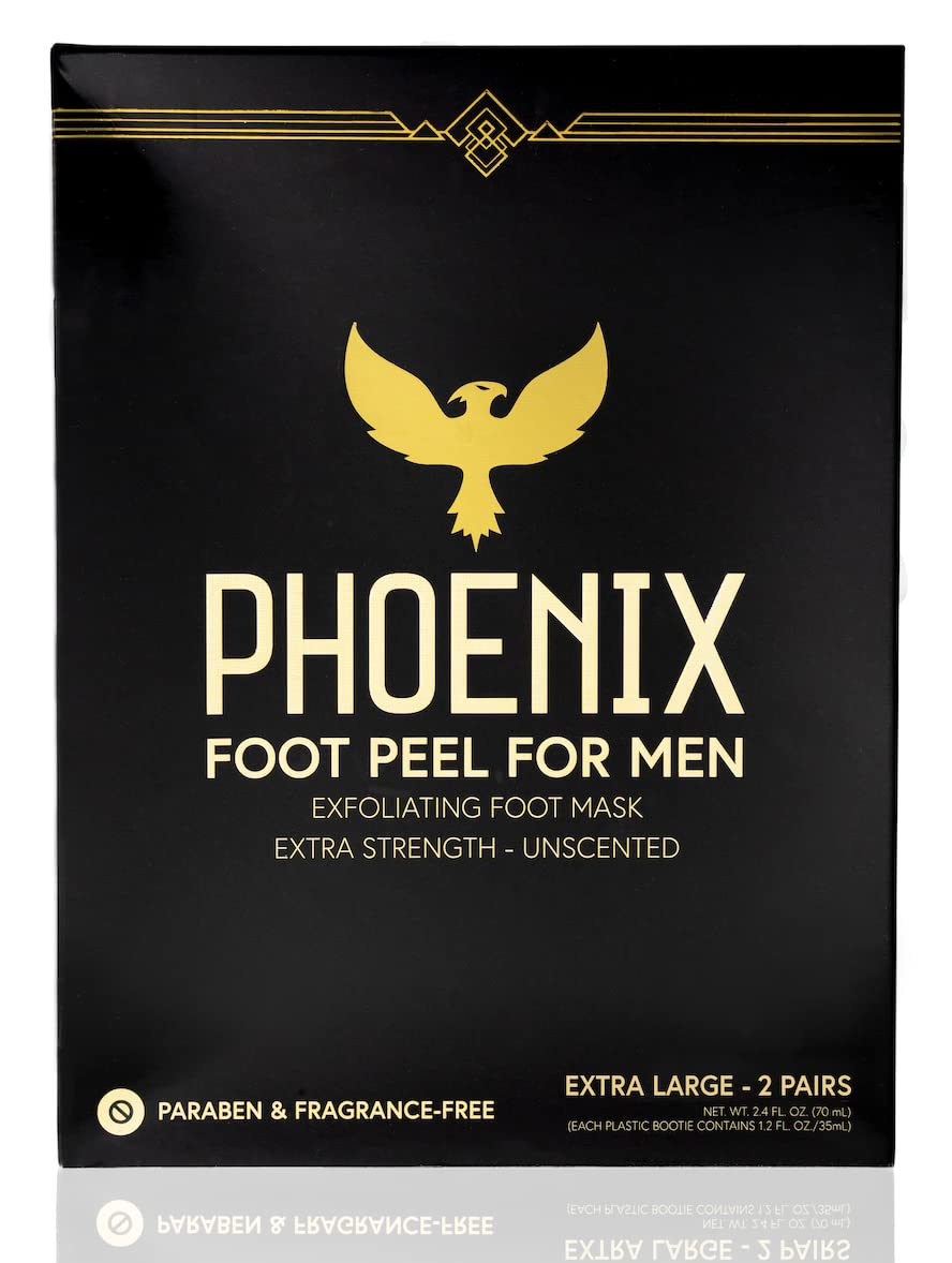 Phoenix Foot Peel for Men - Extra Strength Callus Remover