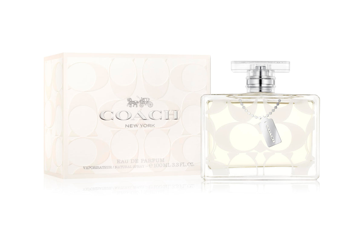 Coach Signature Eau de Parfum for Women, Floral Woody Fragrance