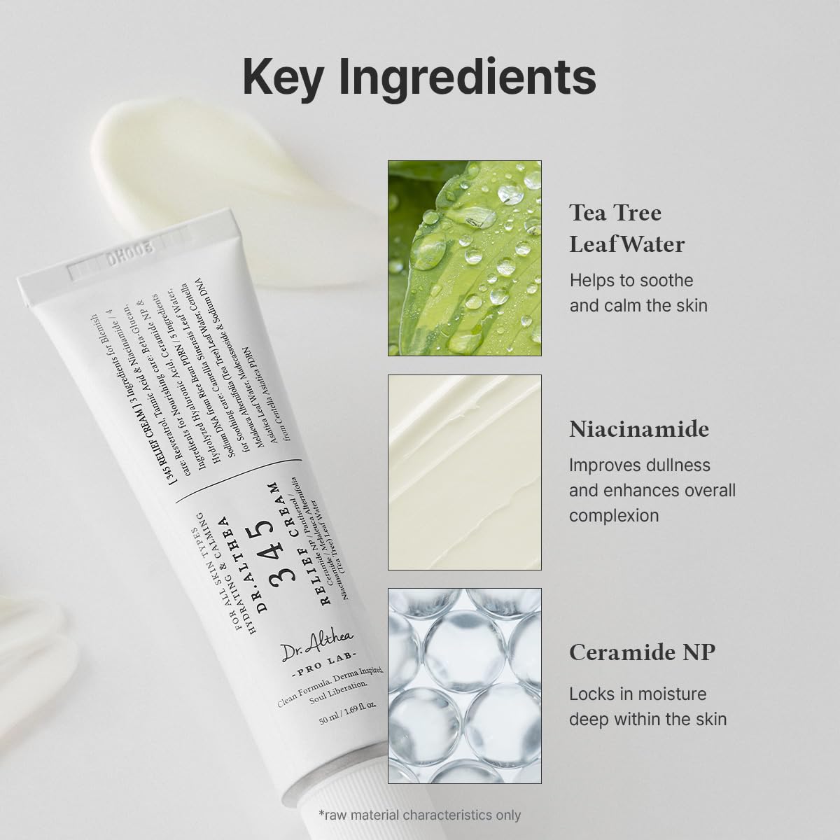 Dr.Althea 345 Relief Cream Korean Skincare Moisturizer