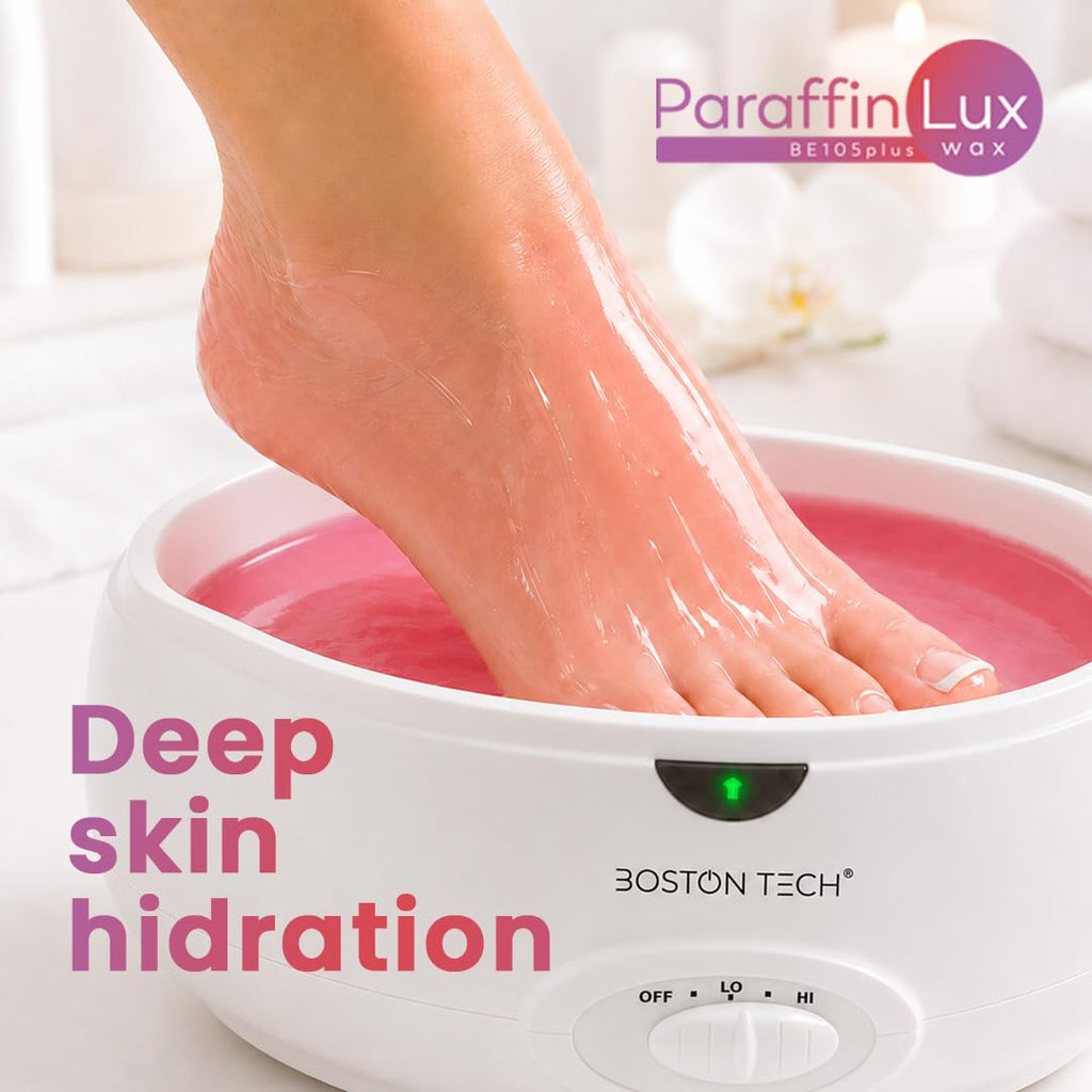 Boston Tech 3L Paraffin Wax Warmer Bath Kit for Hands, Feet & Elbows