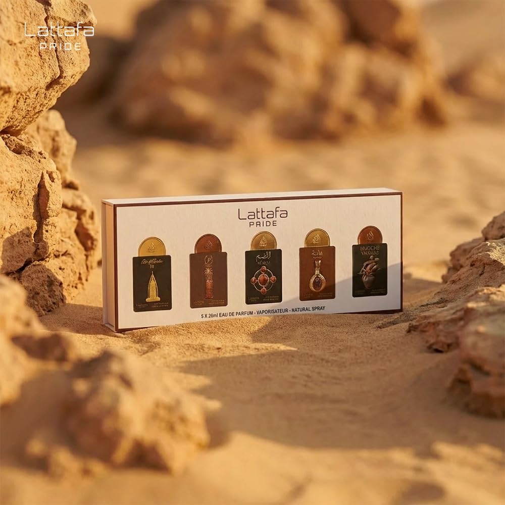 Lattafa Pride Collection No. 3 Gift Set with Five Eau de Parfum Sprays