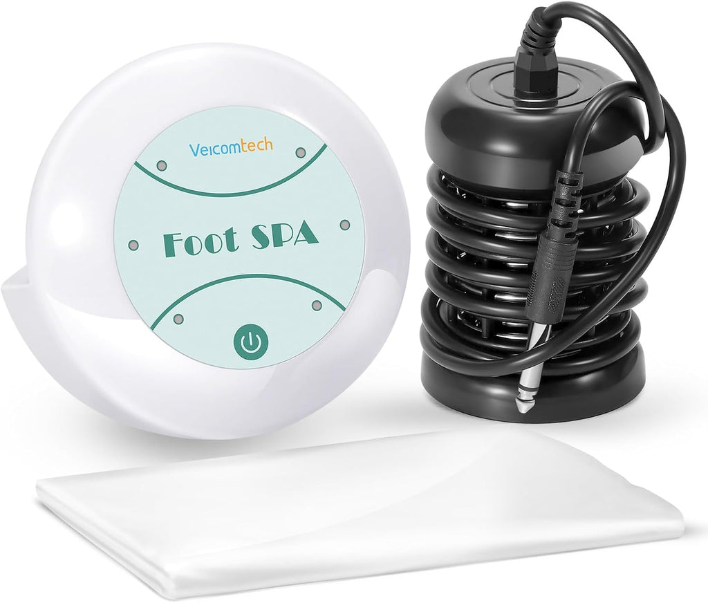 veicomtech Ionic Foot Detox Machine, Portable Foot Spa with 30-Minute Timer