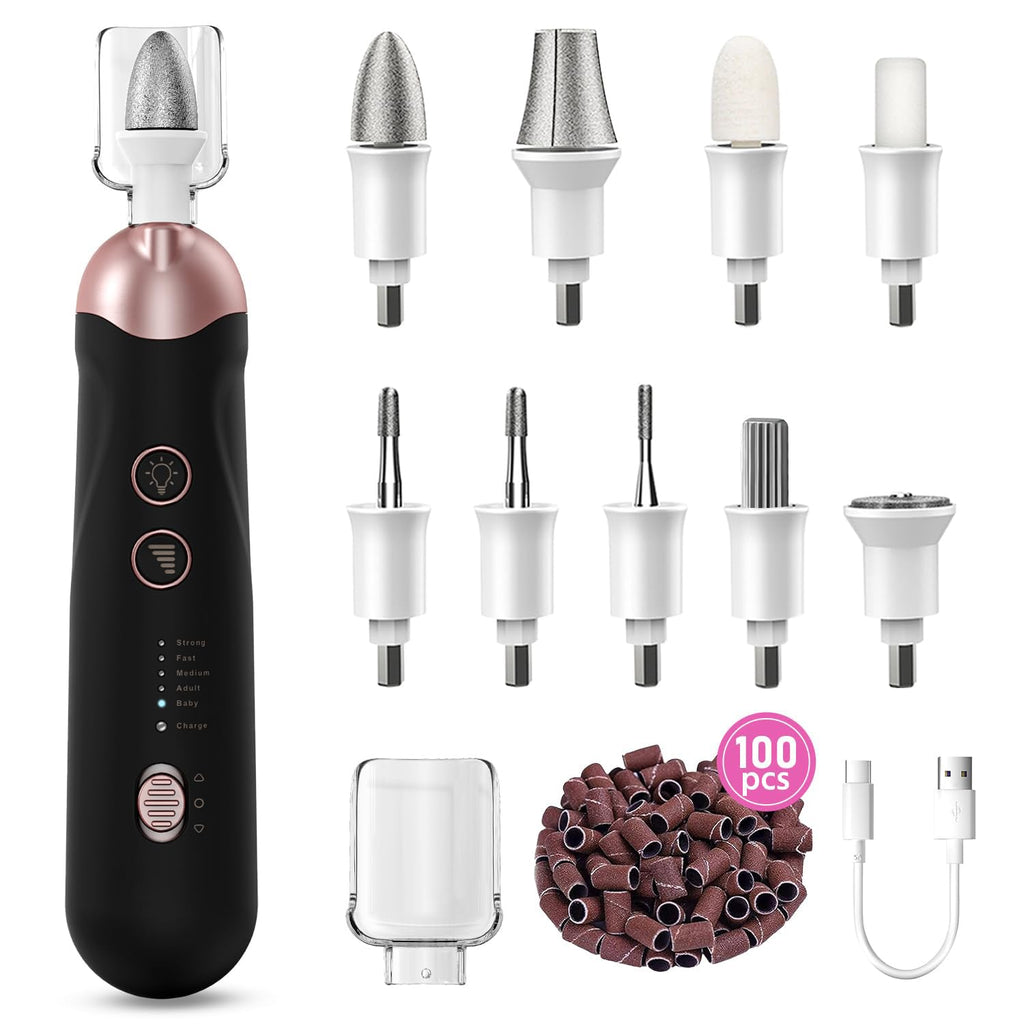 Cordless Electric Nail Drill Manicure and Pedicure Kit