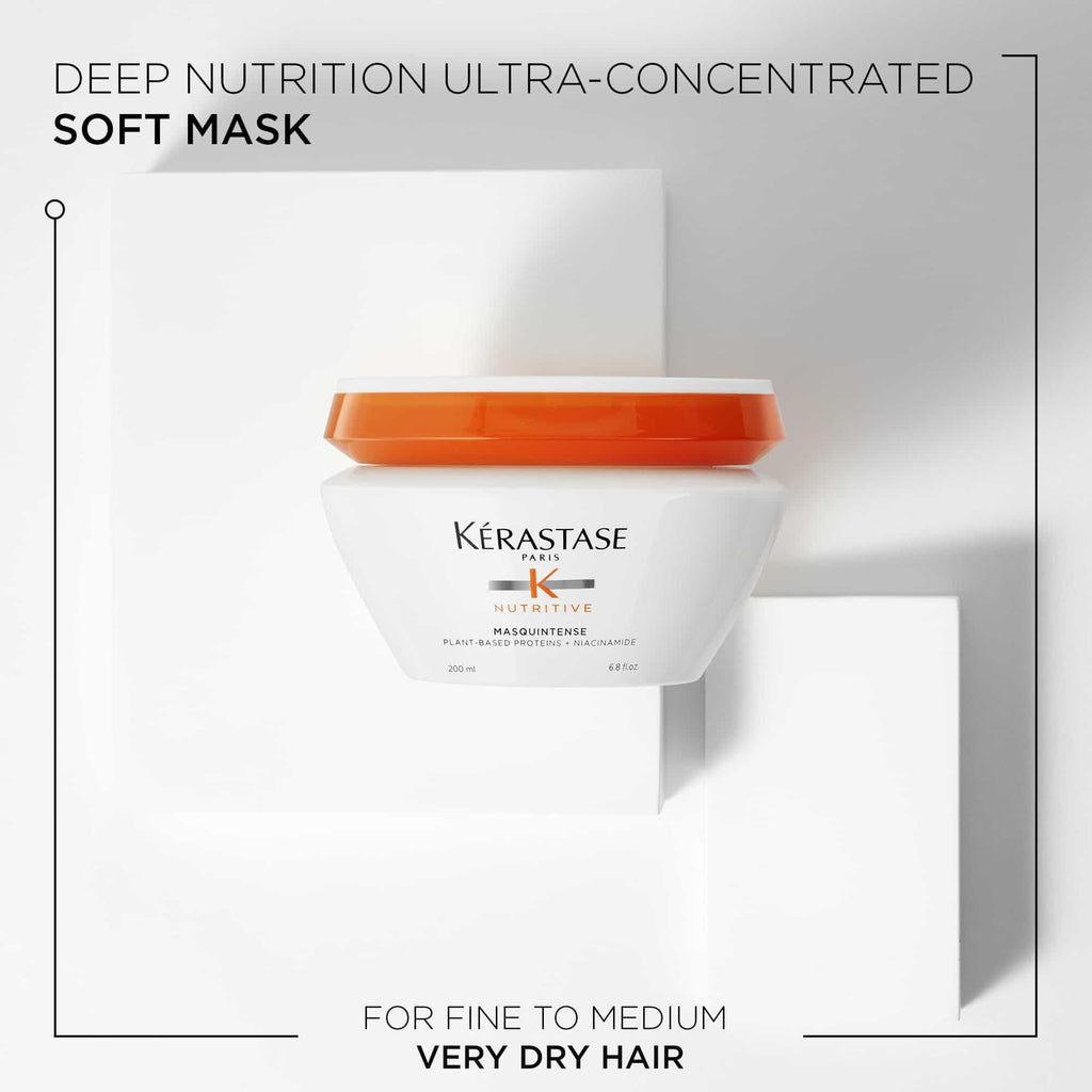 Kérastase Nutritive Masquintense Mask for Fine to Medium Dry Hair, 6.8 Fl Oz