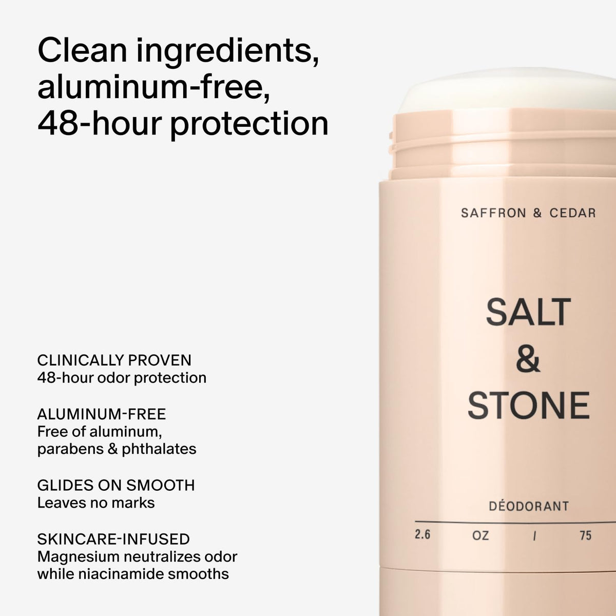 Salt & Stone Aluminum-Free Deodorant