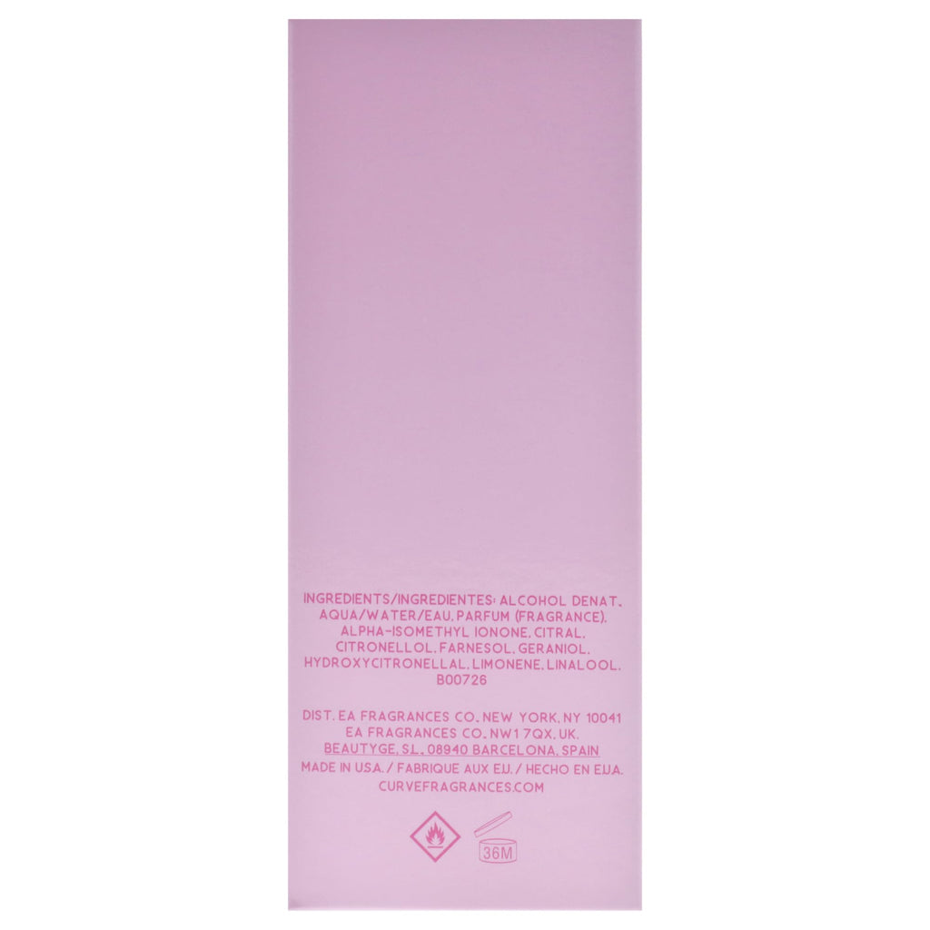 Curve Pink Blossom by Liz Claiborne Women's Floral Eau de Toilette Spray