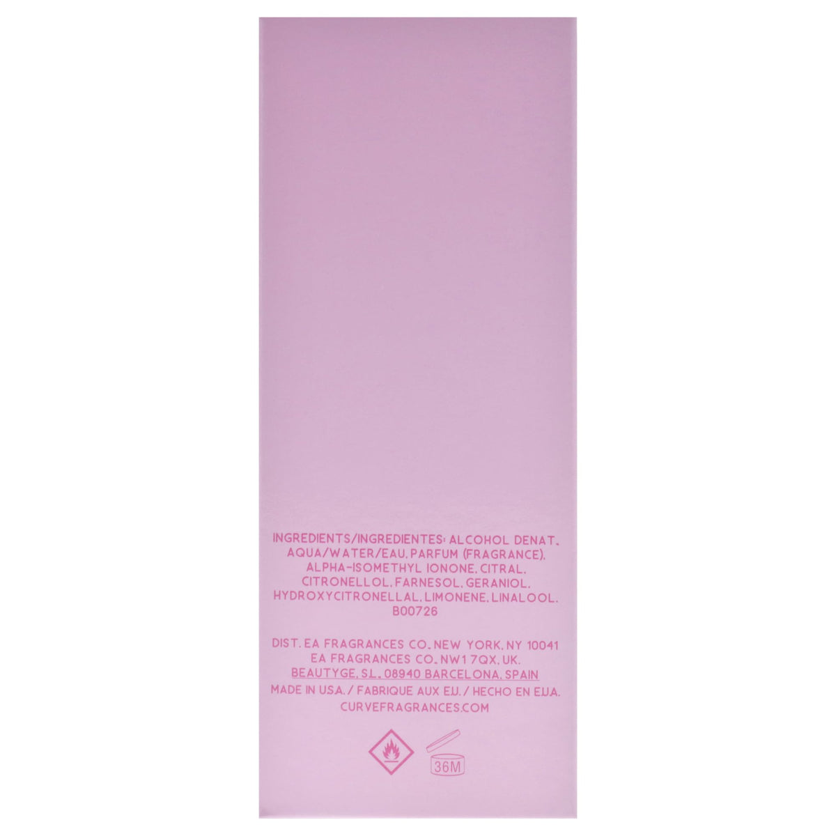 Curve Pink Blossom by Liz Claiborne Women's Floral Eau de Toilette Spray