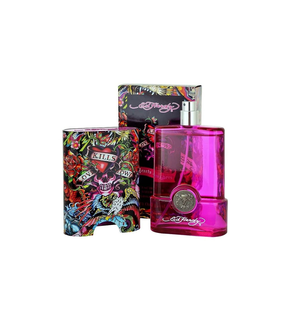 Ed Hardy Hearts & Daggers Women's Eau de Parfum Spray 3.4 oz
