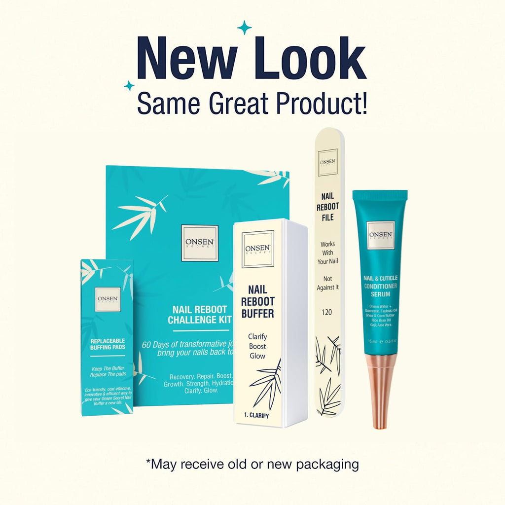 Onsen Secret Nail Care Kit - Nail Strengthening & Shine
