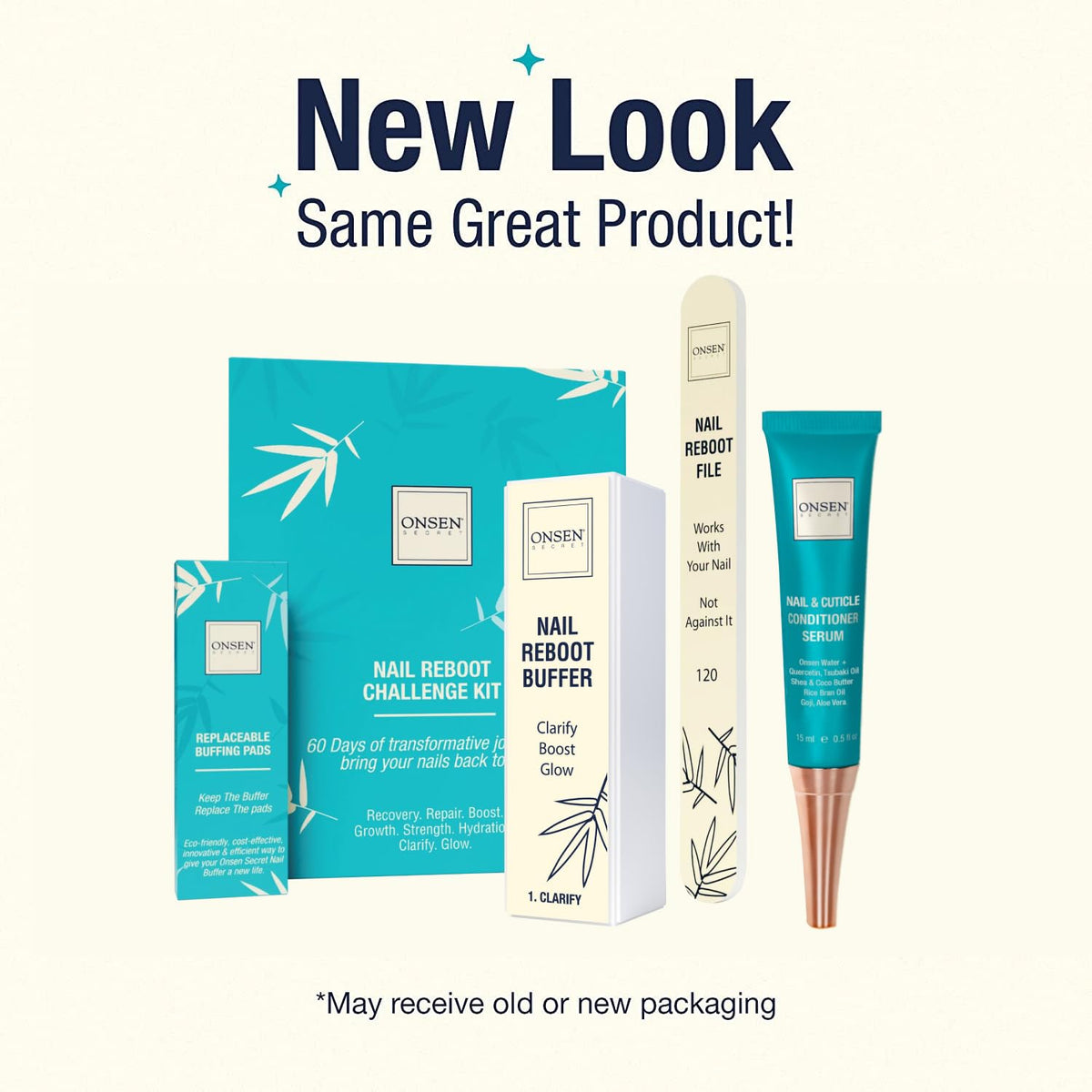 Onsen Secret Nail Care Kit - Nail Strengthening & Shine