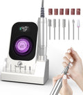 Portable Rechargeable Nail Drill Machine, 40,000 RPM Electric E-File Kit