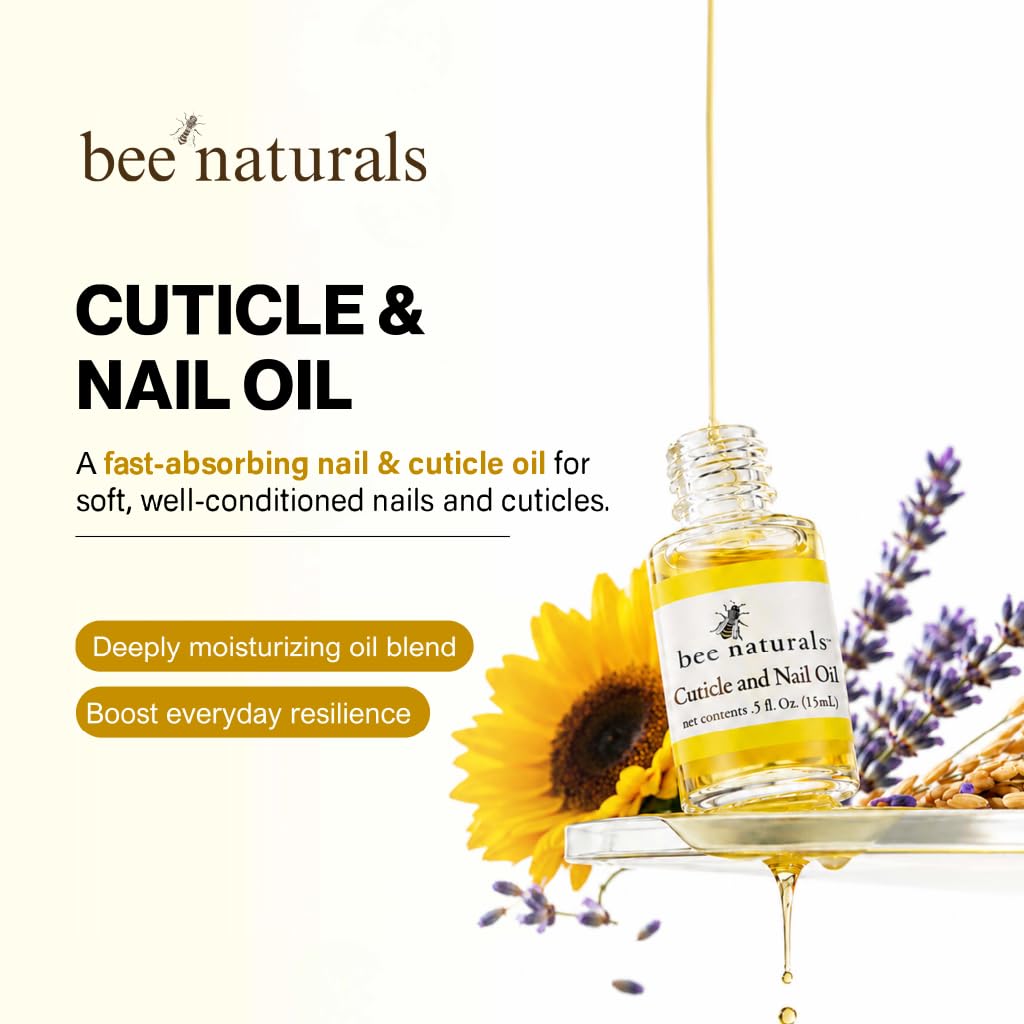Bee Naturals Nail & Cuticle Oil with Avocado and Castor Oils