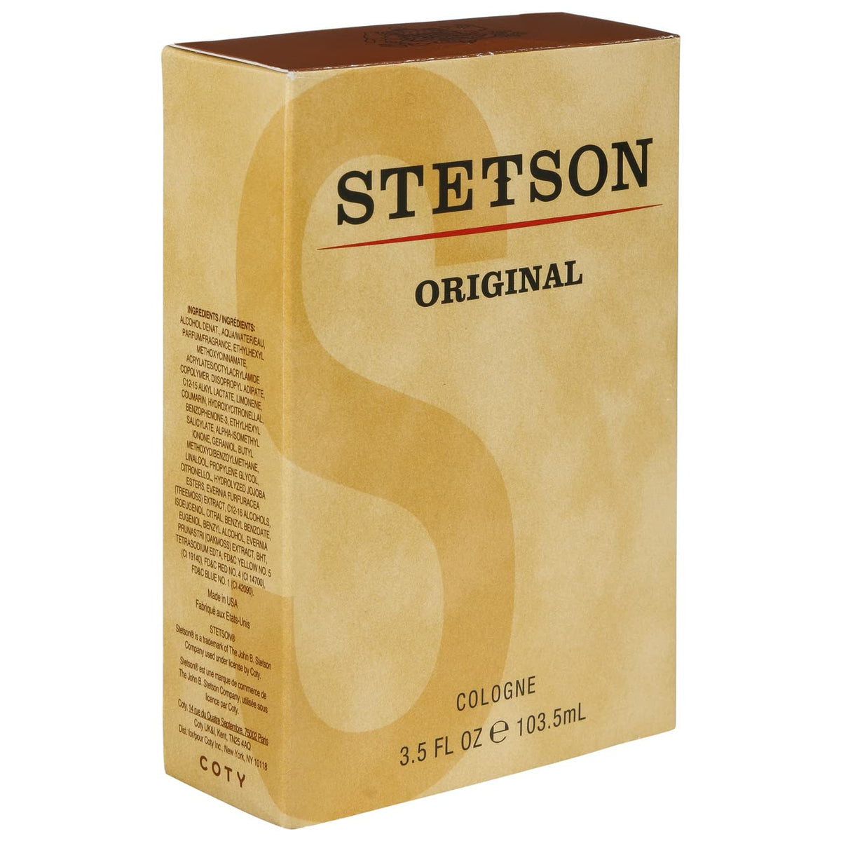 Stetson Original Cologne Eau de Toilette for Men