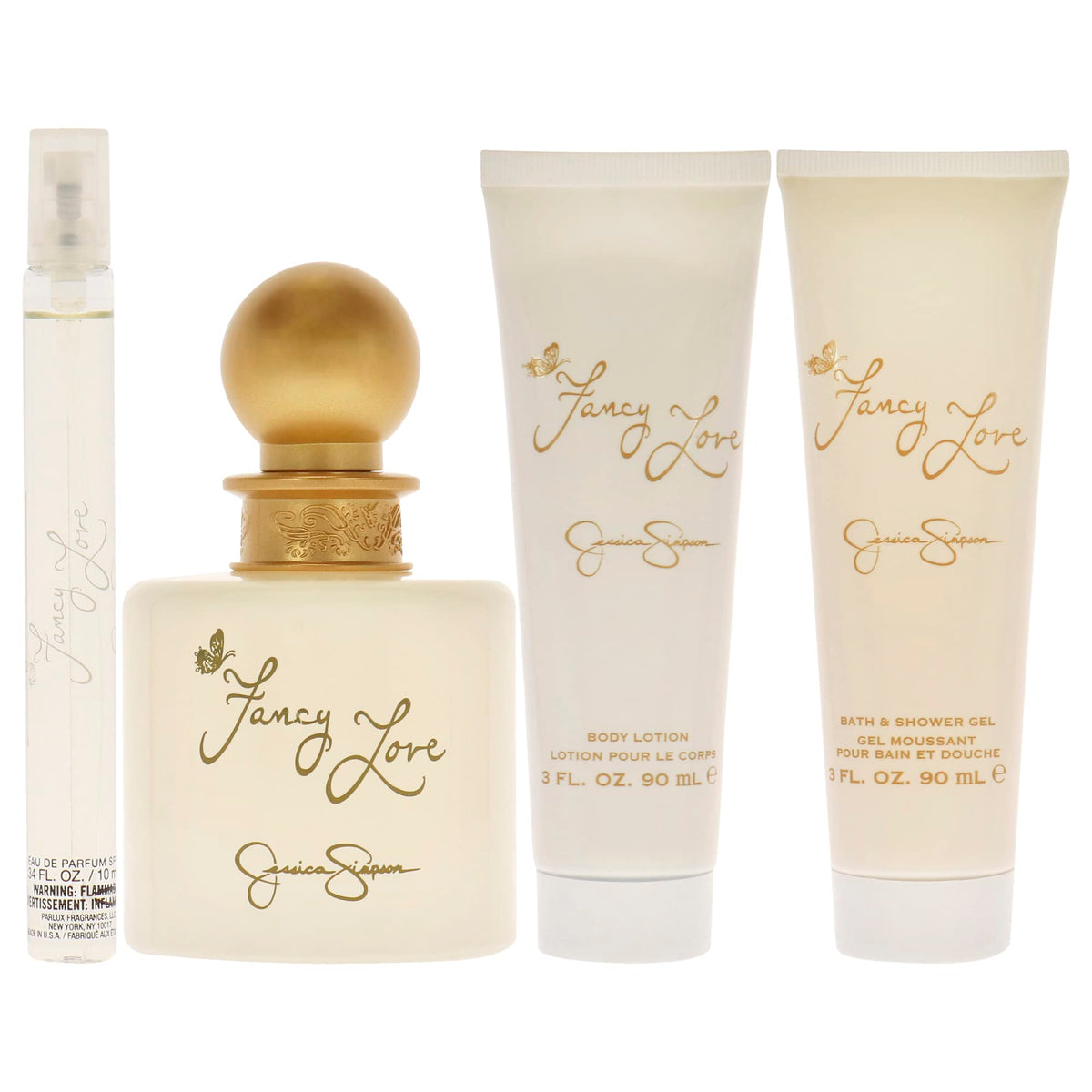 Jessica Simpson Fancy Love 4-Piece Women's Fragrance Gift Set