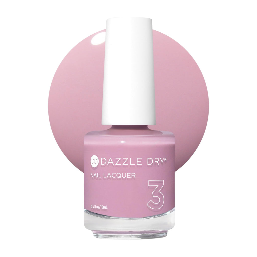 Dazzle Dry Nail Lacquer Step 3 – Ballet Flats, Soft Pale Mauve, 0.5 fl oz
