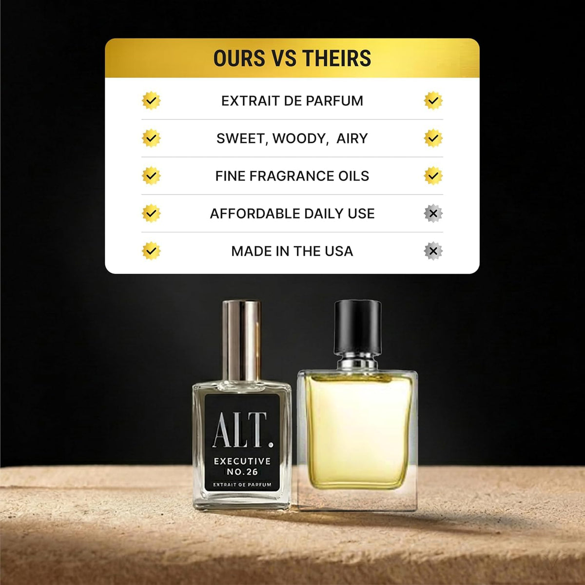 ALT. FRAGRANCES Executive No. 26 Extrait de Parfum for Men