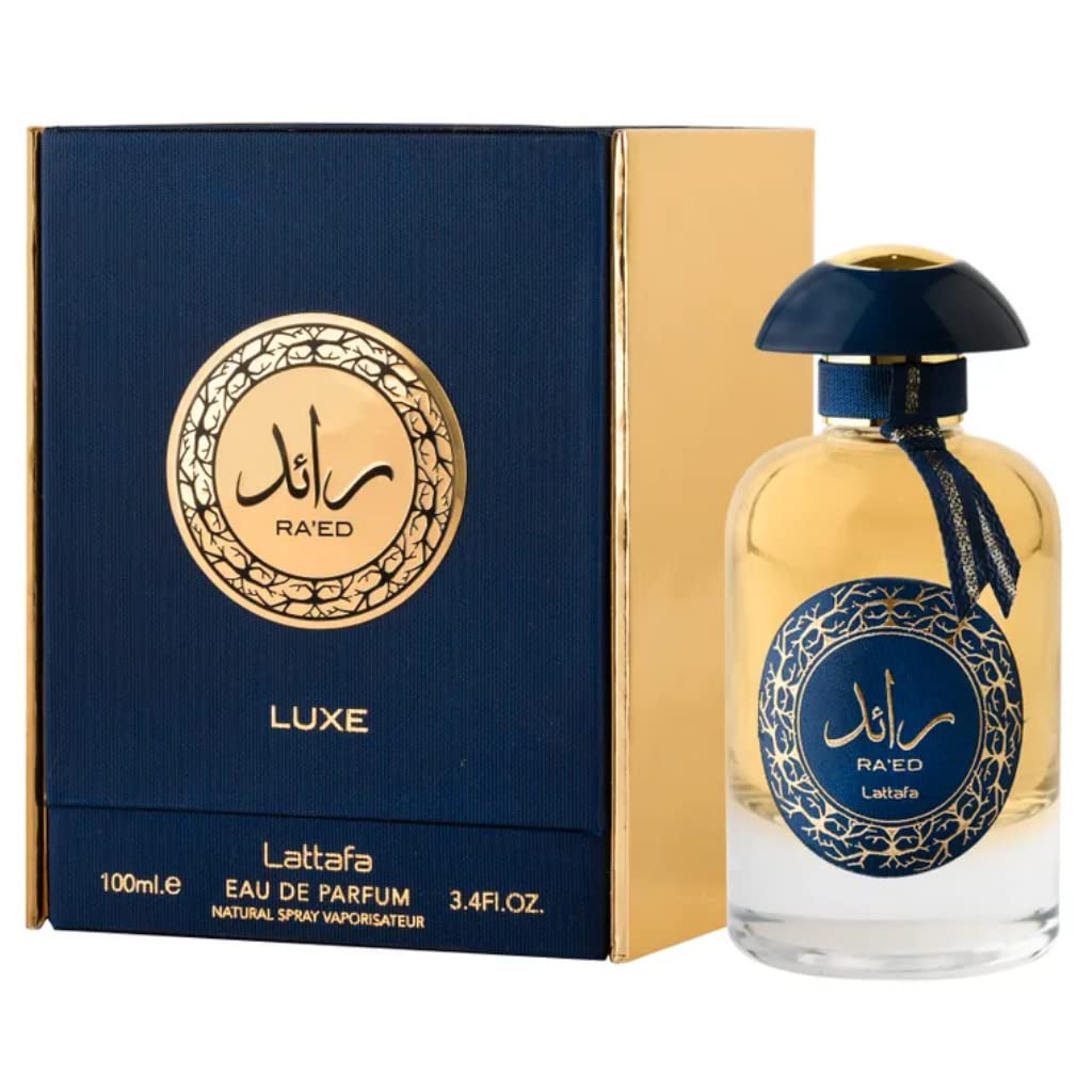 Lattafa Ra'ed Gold Luxe Eau de Parfum Spray, 3.4 Fl Oz